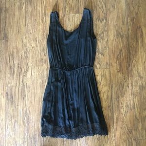 Brandy Melville Open Back Dress w/ Lace Detailing